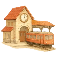 Der Bahnhof